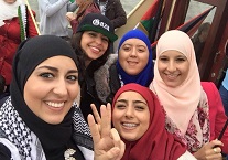 NIDA dames tijdens Gaza-boottocht van Nederlandse Moslimbroeders